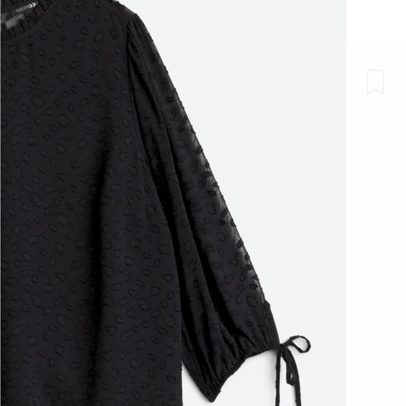 Papermoon; Genevieve Clip Dot Blouse - Picture 3 of 3